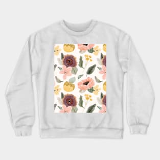 Rafflesia Aesthetic Design Crewneck Sweatshirt